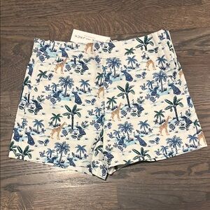 Janie and Jack Safari Toile Shorts